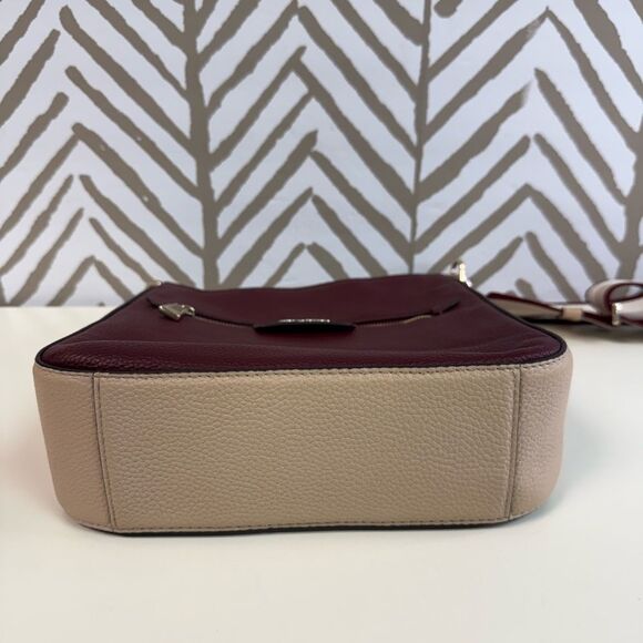 Kate Spade Hudson Colorblock Messenger Bag in Cherry Juice - Picture 8 of 11